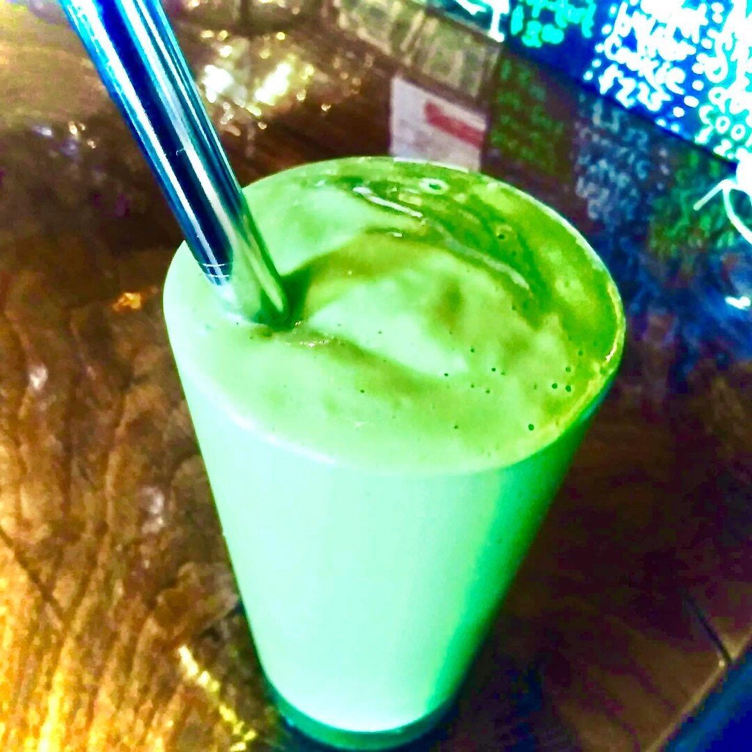 It&rsquo;s Saint Patrick&rsquo;s Day ☘️ 
Don&rsquo;t forget your green!
Come by FOR or pre-festivity and grab one of our green &ldquo;gateway&rdquo; smoothies for half price! 
Pictured here is the green goblin- made with peach, mango, strawberry, avo